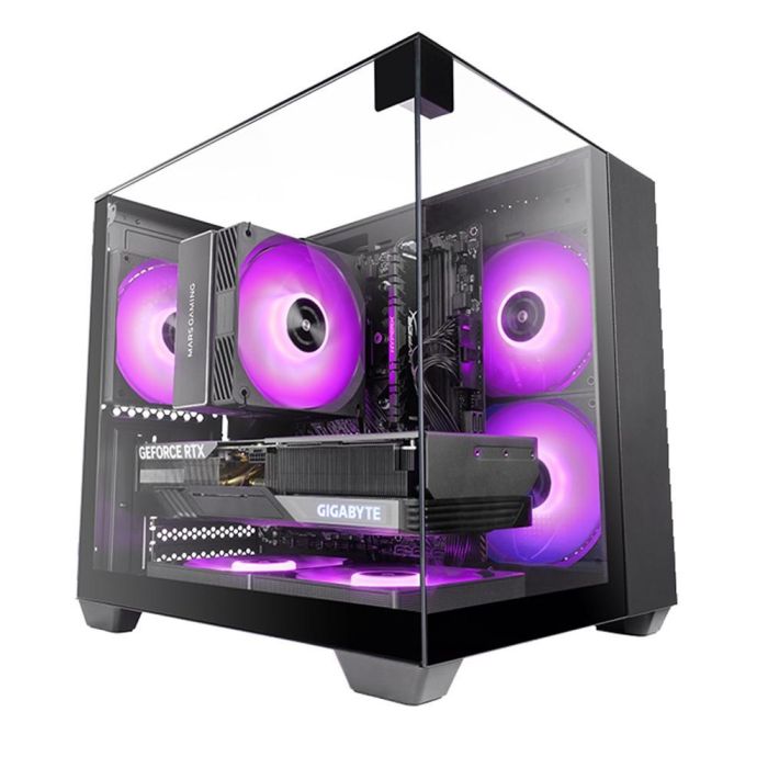 Mars Gaming Caja MicroATX MC-VISIONM Gaming con Cristal Templado y Doble Cámara para Gaming, Negro 0 Mars Gaming Caja MicroATX MC-VISIONM Gaming con Cristal Templado y Doble Cámara para Gaming, Negro 0