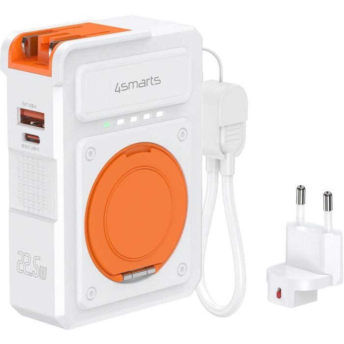 4smarts Cargador Híbrido 6 en 1 con Powerbank Inalámbrico 0 4smarts Cargador Híbrido 6 en 1 con Powerbank Inalámbrico 0