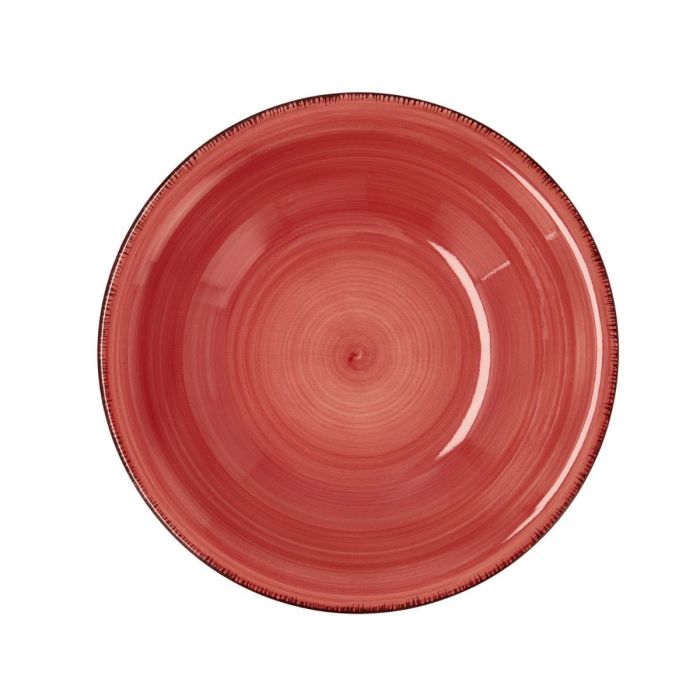 Quid Plato Hondo Coral Vita Cerámico Rojo 21,5 cm Set 12 Unidades, Pintado a Mano, Apto Lavavajillas y Microondas. 0 Quid Plato Hondo Coral Vita Cerámico Rojo 21,5 cm Set 12 Unidades, Pintado a Mano, Apto Lavavajillas y Microondas. 0