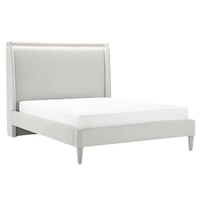 Cama Home ESPRIT Gris claro 196 x 223 x 135 cm 6 Cama Home ESPRIT Gris claro 196 x 223 x 135 cm 6