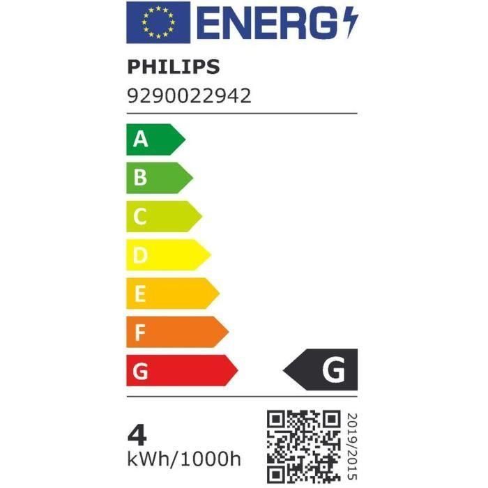 PHILIPS Hue White & Color Ambiance - Bombilla de llama LED inteligente E14 - 5.5W - Compatible con Bluetooth 2 PHILIPS Hue White & Color Ambiance - Bombilla de llama LED inteligente E14 - 5.5W - Compatible con Bluetooth 2