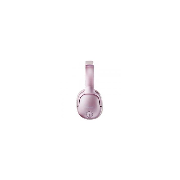 Intenso O400Ha Auriculares Inalámbricos Over-Ear con Cancelación Activa de Ruido (ANC), Hasta 75h Autonomía, Bluetooth 5.3, Plegables, Color Rosa