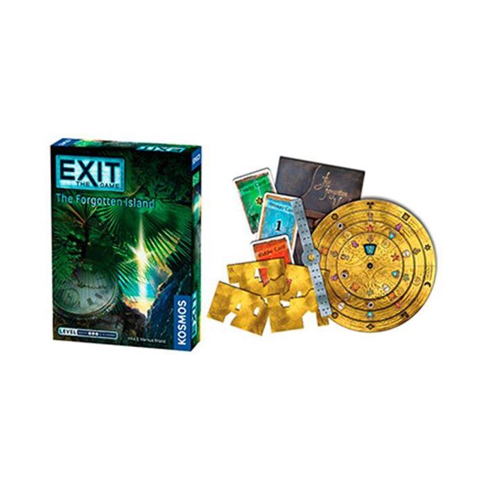 Devir Juego de Mesa Exit 5 La Isla Olvidada - Juego de Escape Room, 1-4 Jugadores, 90 Minutos, Edad 12+ 1
