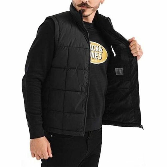 Chaleco Deportivo para Hombre Jack & Jones Jjben Square Bodywarmer Negro 14 3