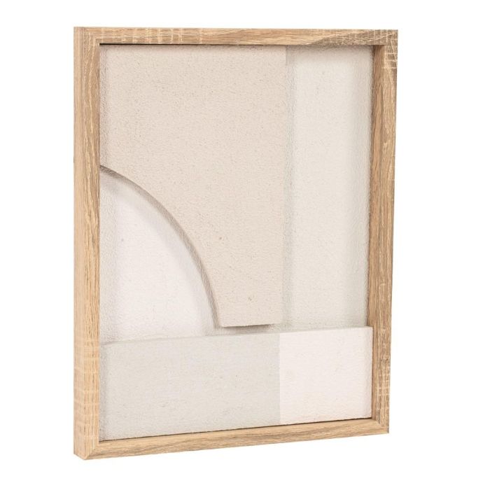 Cuadro Scandi DKD Home Decor Beige Blanco 3.8 x 50 x 40 cm (2 Unidades) 4 Cuadro Scandi DKD Home Decor Beige Blanco 3.8 x 50 x 40 cm (2 Unidades) 4