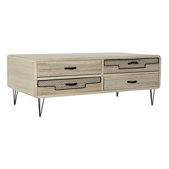 Mueble de TV DKD Home Decor Metal Madera de Paulonia (115 x 61 x 43 cm) 0 Mueble de TV DKD Home Decor Metal Madera de Paulonia (115 x 61 x 43 cm) 0