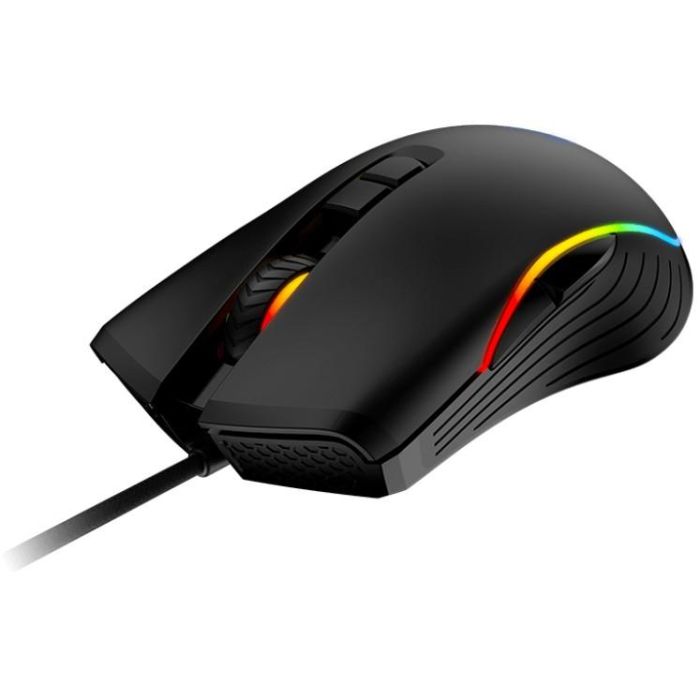 MSI GM300 Ratón Gaming Forge, Ambidextro, Óptico, USB, 7200 DPI, Negro 2