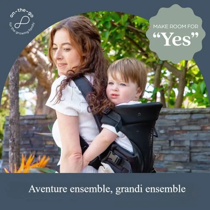 Dreambaby Portabebés Regulable 3-1 DRE9312742422059 Cómodo y Versátil Desde Recién Nacido Hasta Niño Hasta 15 kg Negro 3