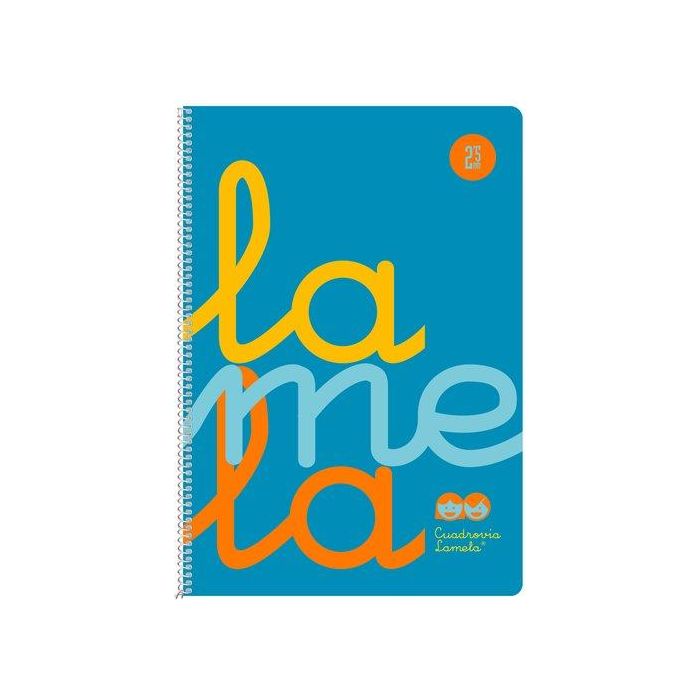 Lamela Bloc Tapa Polipropileno 4º 80H Cuadrovia 5 Mm Azul 5 unidades