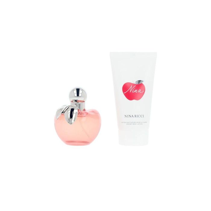 Nina Ricci Cofre Regalo Nina Eau de Toilette Mujer 2 pz (vaporizador 50ml + loción corporal 75ml) Floral Frutal