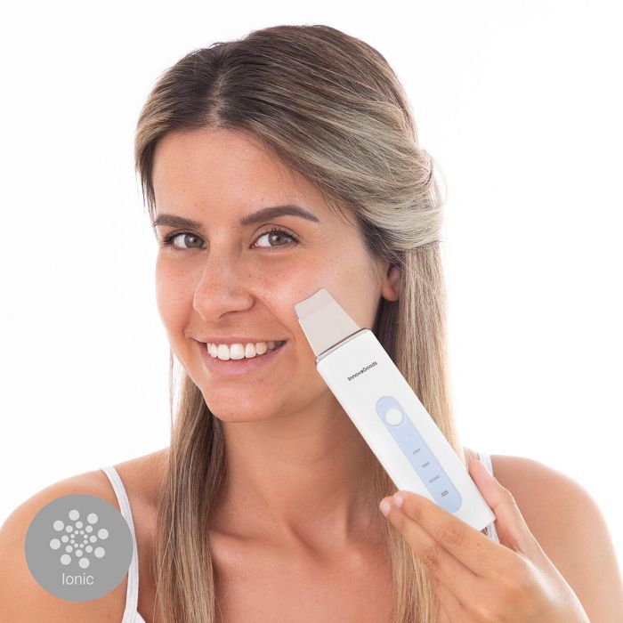 Limpiador Facial Ultrasónico 4 en 1 Falnik InnovaGoods 4 Limpiador Facial Ultrasónico 4 en 1 Falnik InnovaGoods 4