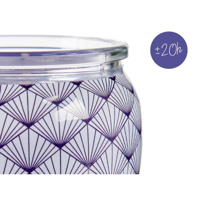 Vela Perfumada Cristal Tarta de Arándano Acorde 7.5x6.3x7.5 cm Morado (12 Unidades) 3