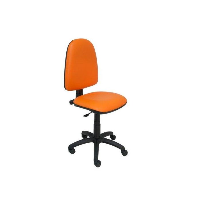 Silla Piqueras Y Crespo Ayna Mecanismo Contacto Permanente Regulacion De Profundidad Asiento Y Respaldo Tapizado Similpiel Naranja