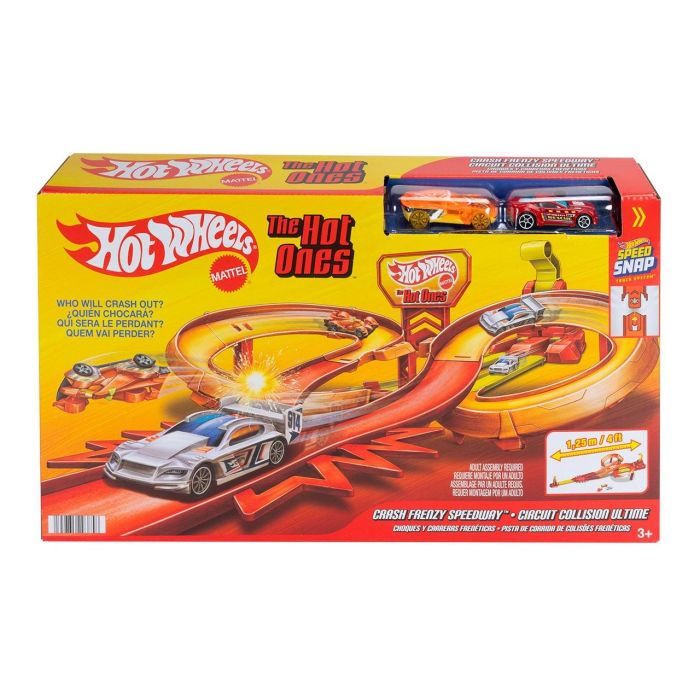 Pista Choques Y Carreras Frenéticas Jfd11 Hot Wheels 2 Pista Choques Y Carreras Frenéticas Jfd11 Hot Wheels 2