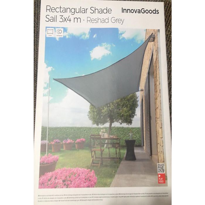 Toldo Vela Rectangular Reshad Innovagoo - Inde (4 Unidades) 1 Toldo Vela Rectangular Reshad Innovagoo - Inde (4 Unidades) 1