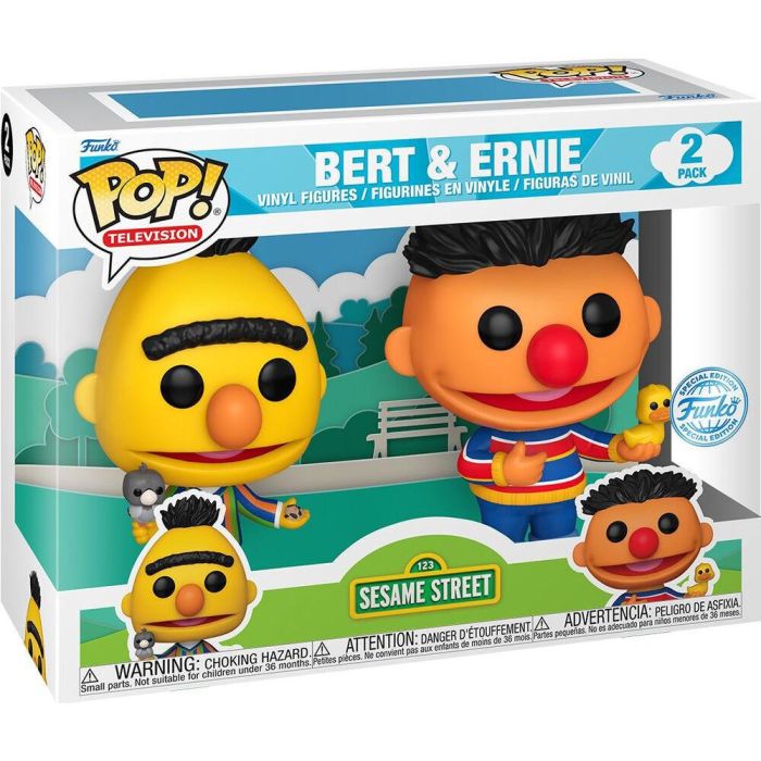 Blister 2 figuras POP Barrio Sesamo Epi y Blas Exclusive 1 Blister 2 figuras POP Barrio Sesamo Epi y Blas Exclusive 1