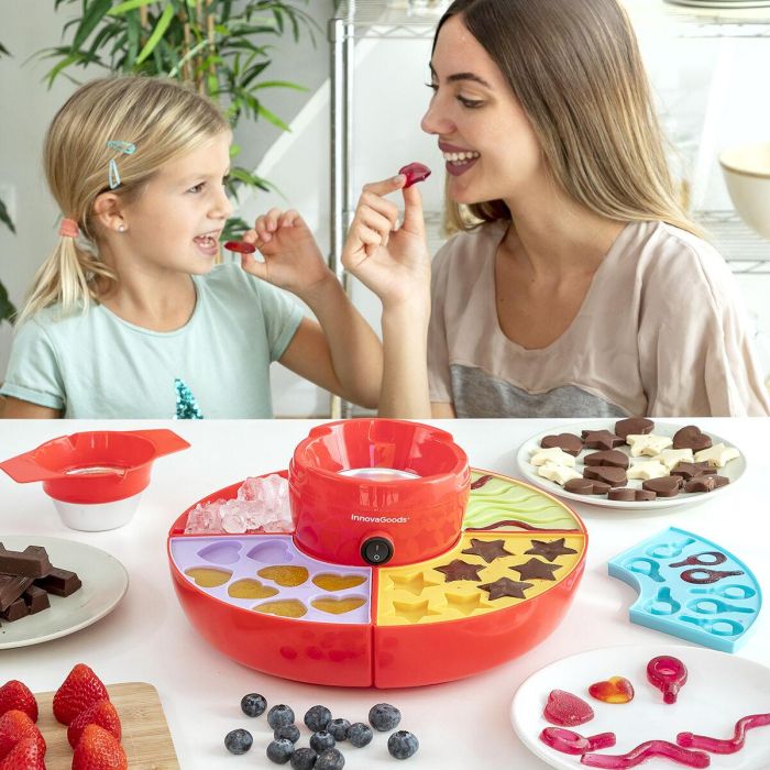 Máquina para Hacer Gominolas y Fondue de Chocolate 2 en 1 Yupot InnovaGoods Máquina para Hacer Gominolas y Fondue de Chocolate 2 en 1 Yupot InnovaGoods