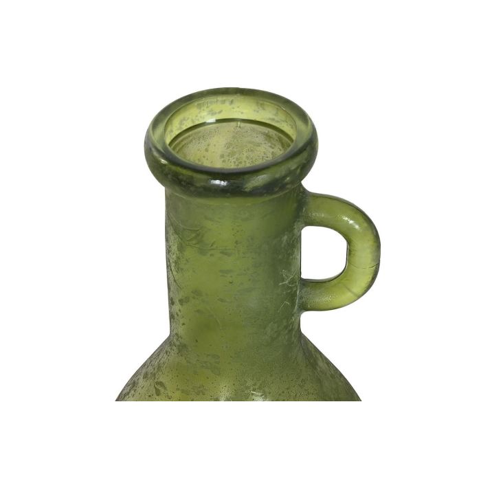 DKD Home Decor Jarrón Cottage de Cristal Reciclado Verde con Asa 75 cm Alto, 18 cm Ancho, 18 cm Largo, 11 Litros 1 DKD Home Decor Jarrón Cottage de Cristal Reciclado Verde con Asa 75 cm Alto, 18 cm Ancho, 18 cm Largo, 11 Litros 1