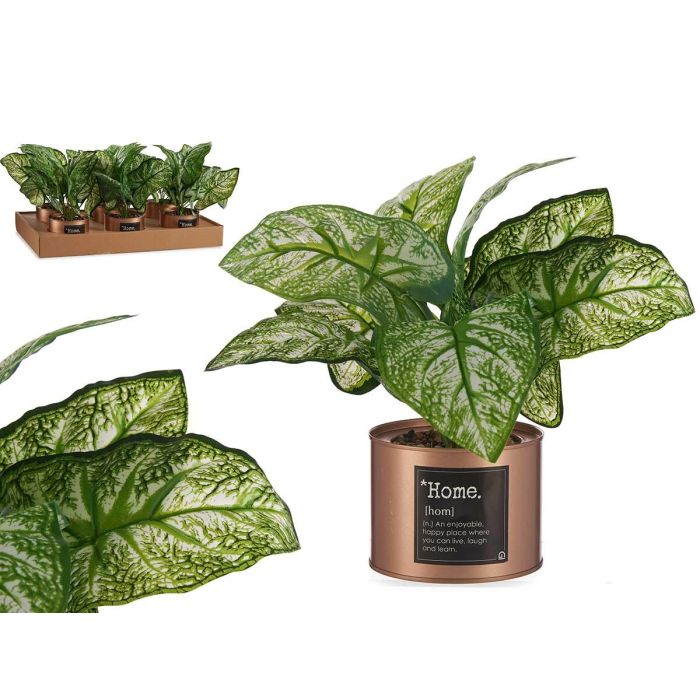 Planta Artificial Verde Lata Cobre Ibergarden 26CM (12 Unidades) Planta Artificial Verde Lata Cobre Ibergarden 26CM (12 Unidades)