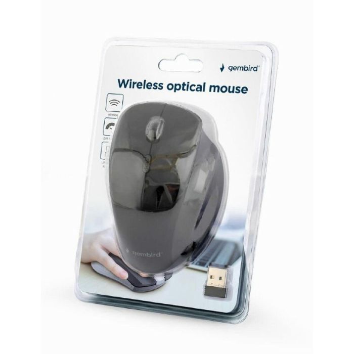 Gembird MUSW-6B-02 ratón Oficina mano derecha RF inalámbrico Óptico 1600 DPI 1 Gembird MUSW-6B-02 ratón Oficina mano derecha RF inalámbrico Óptico 1600 DPI 1
