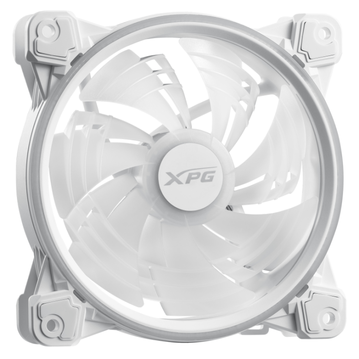 XPG HURRICANE 120 ARGB PWM Placa base Ventilador 12 cm Blanco 1 pieza(s) XPG HURRICANE 120 ARGB PWM Placa base Ventilador 12 cm Blanco 1 pieza(s)