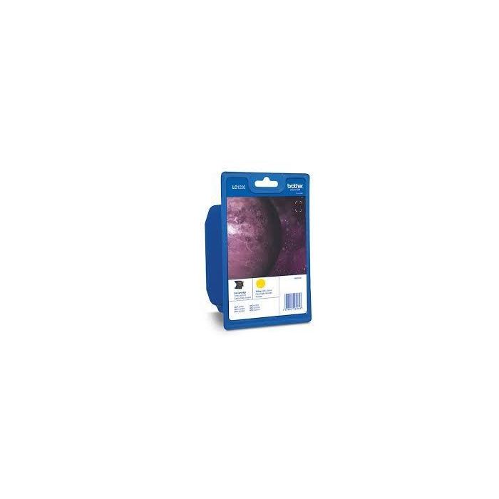 Brother Cartucho de Tinta Amarilla para Impresoras DCP-J725DW, J925DW, J430W - Rendimiento 300 Copias