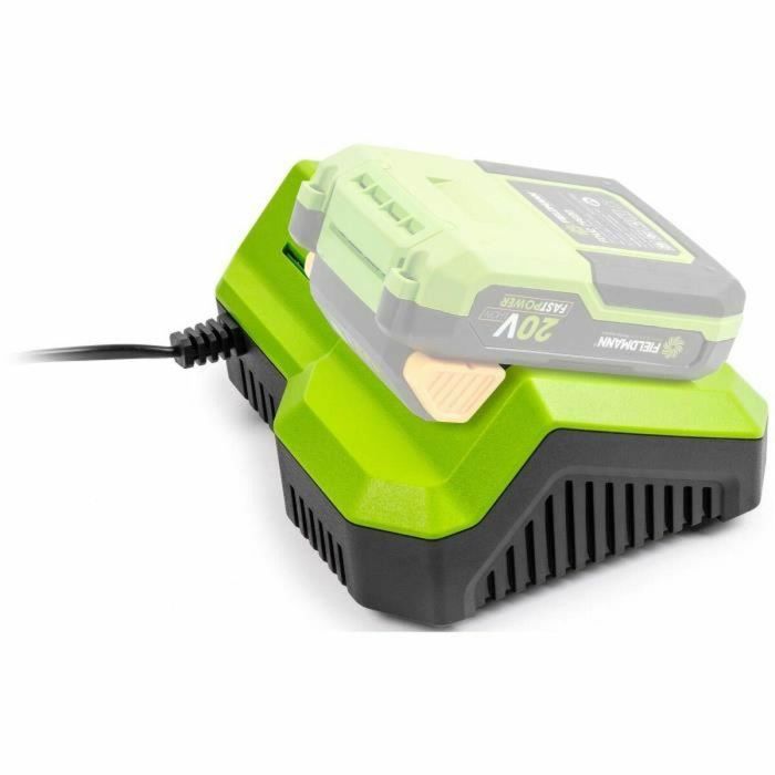 Fieldmann FIE8590669362721 Cargador rápido para batería de 20V, carga 2Ah en 30 min, compatible con 2Ah, 4Ah, 8Ah 1 Fieldmann FIE8590669362721 Cargador rápido para batería de 20V, carga 2Ah en 30 min, compatible con 2Ah, 4Ah, 8Ah 1