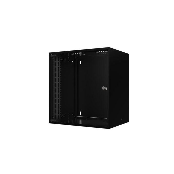 Lanview 19" Rack Cabinet 12U 535x400x572mm SOHO Mural Sin Montar Antiestático para Instalación de Redes Pequeñas