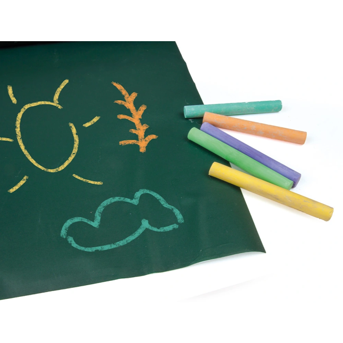 Liderpapel Pizarra Adhesiva en Rollo para Tiza, 45x200 cm, Color Negro o Verde 2