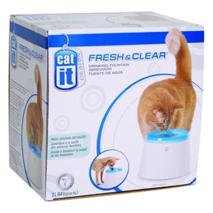 Fuente de agua Catit Compact Cat de 2 litros 2