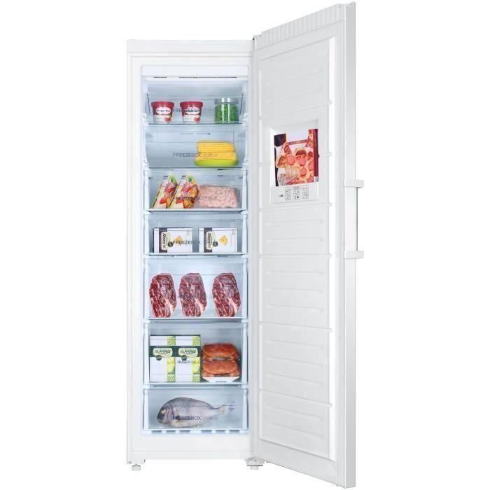 HAIER H2F-255WSAA - Congelador vertical - 262L - Froid No Frost - A ++ -L60 x H186.5 cm - Blanco 1 HAIER H2F-255WSAA - Congelador vertical - 262L - Froid No Frost - A ++ -L60 x H186.5 cm - Blanco 1