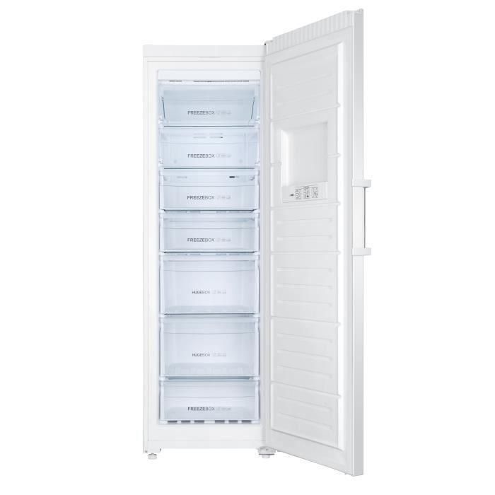 HAIER H2F-255WSAA - Congelador vertical - 262L - Froid No Frost - A ++ -L60 x H186.5 cm - Blanco 5 HAIER H2F-255WSAA - Congelador vertical - 262L - Froid No Frost - A ++ -L60 x H186.5 cm - Blanco 5