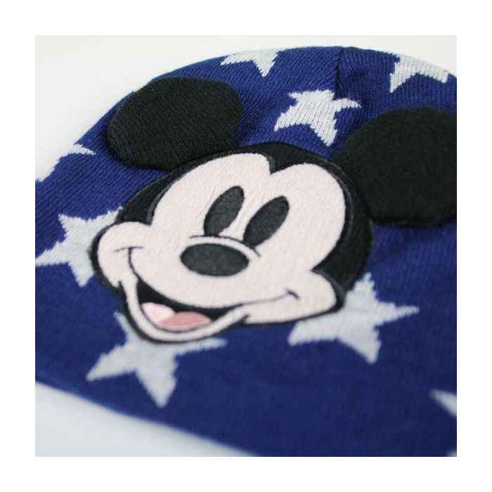 Cerdá Gorro de Punto Licencia Oficial Disney Mickey Mouse. Color Azul Marino. Material 100% Acrílico. Infantil 3-12 Años. 1 Cerdá Gorro de Punto Licencia Oficial Disney Mickey Mouse. Color Azul Marino. Material 100% Acrílico. Infantil 3-12 Años. 1