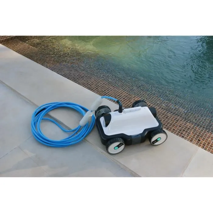 Bestway Robot Limpiador de Piscinas Eléctrico, Limpieza de Fondo para Piscinas Autoportantes