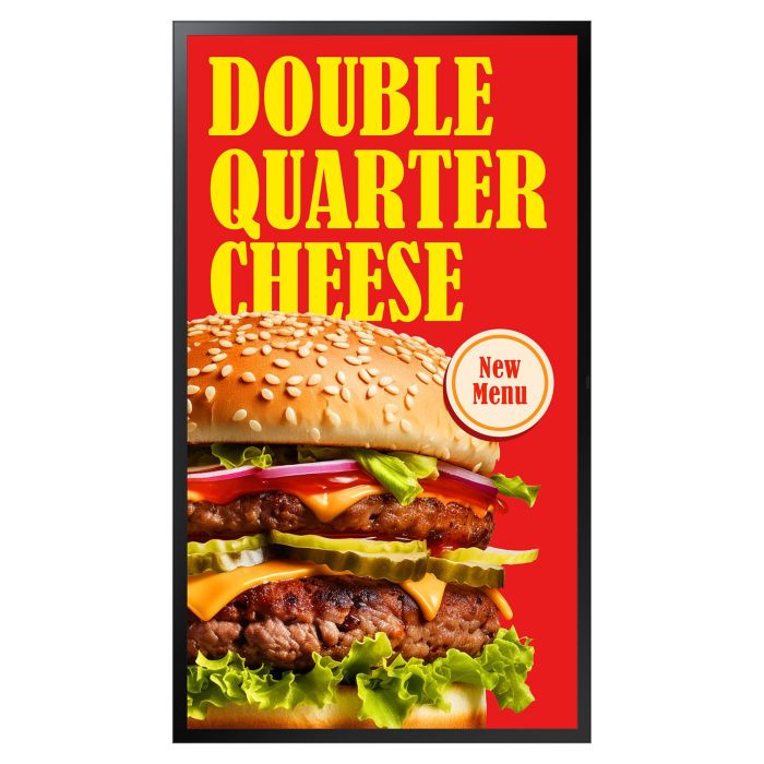 Samsung OH55DX-W Pantalla de Señalización Digital Exterior de 55" Full HD, Brillo 3500 cd/m², IP56, 24/7, Tizen 8.0, 2x HDMI, Wifi, Negro 8