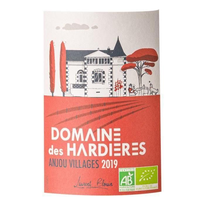 Domaine des Hardieres 2019 Anjou Villages - Red Vin de la Val de Loire - Orgánico 1