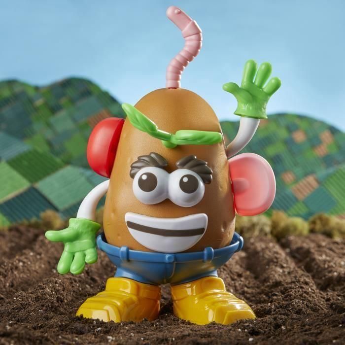 Mr. Potato Head Goes Green, 15 piezas de plástico de origen vegetal, juguete para niños 5