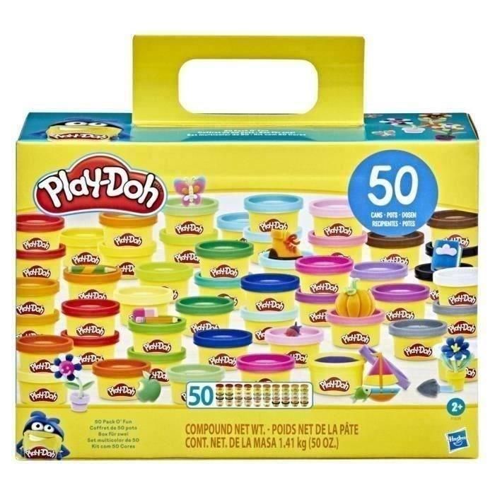 Play-Doh Caja de 50 botes de plastilina
