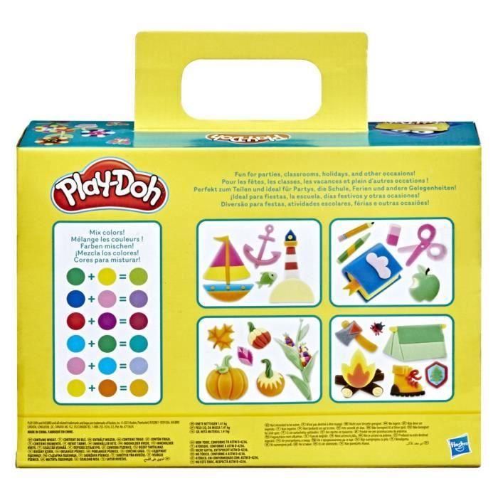Play-Doh Caja de 50 botes de plastilina 3