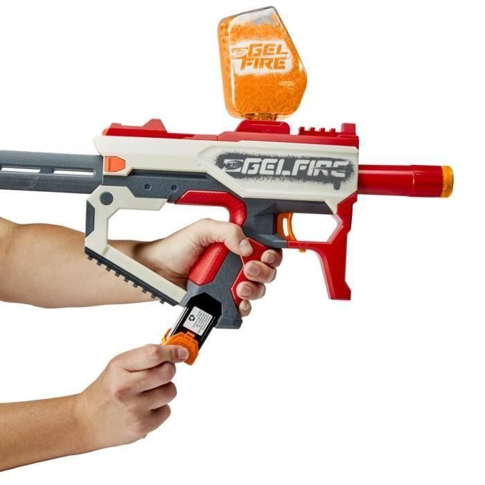 Nerf Pro Gelfire Mythic con 1600 bbs hidratadas, gafas protectoras y batería recargable 2 Nerf Pro Gelfire Mythic con 1600 bbs hidratadas, gafas protectoras y batería recargable 2
