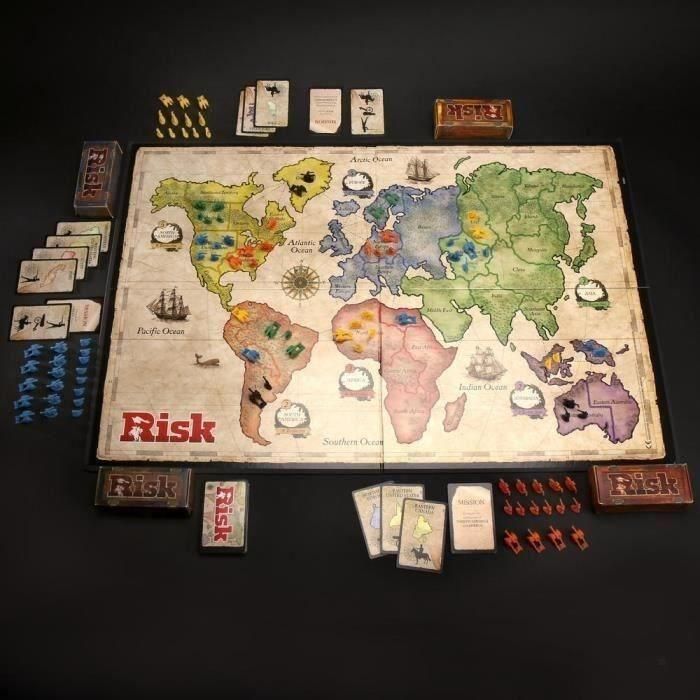 Juego Risk En Francés B7404 Hasbro 1