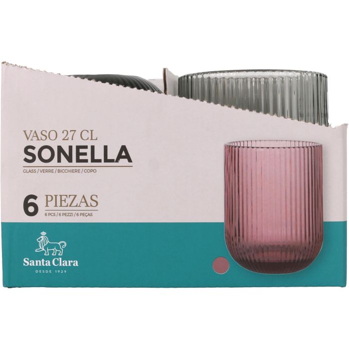 Vaso Sonella 270 cc Verde - Santa Clara (48 Unidades) 2 Vaso Sonella 270 cc Verde - Santa Clara (48 Unidades) 2