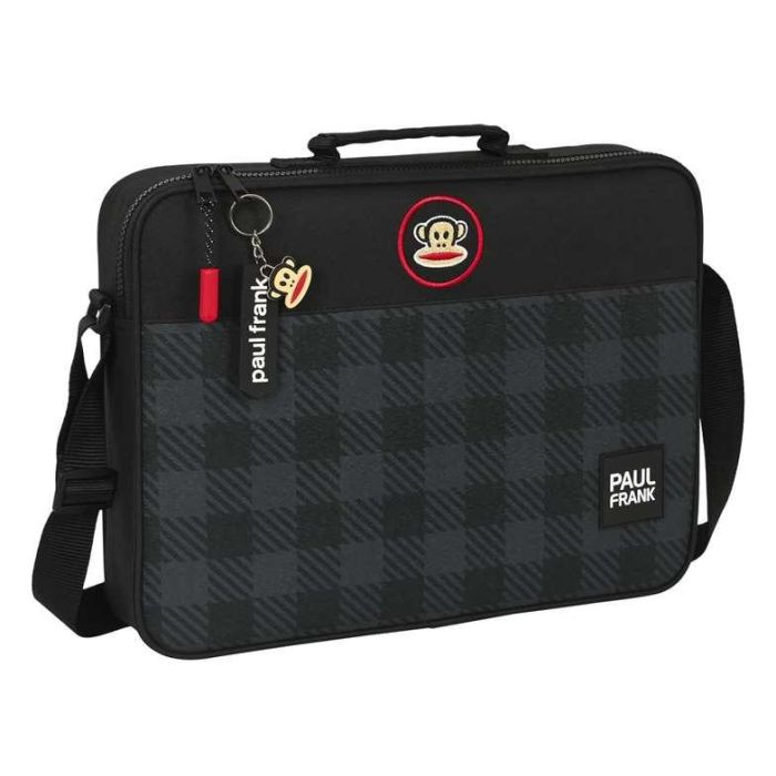 Cartera Escolar Paul Frank Campers Negro (38 x 28 x 6 cm) Cartera Escolar Paul Frank Campers Negro (38 x 28 x 6 cm)