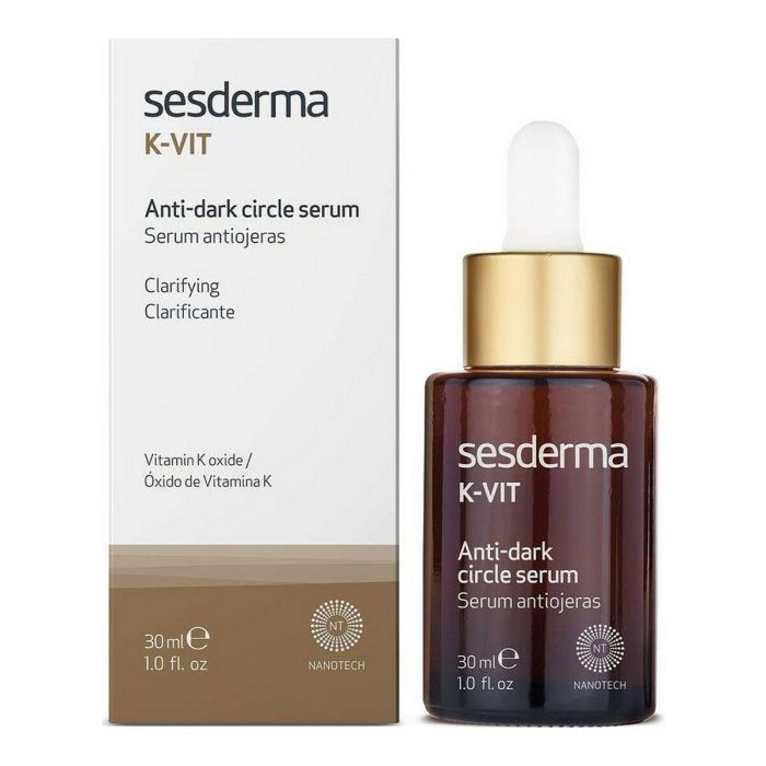 Sesderma K-VIT Sérum Antiojeras y Bolsas de Ojos para Contorno de Ojos, Previene y Corrige Ojeras, 30 ml 1