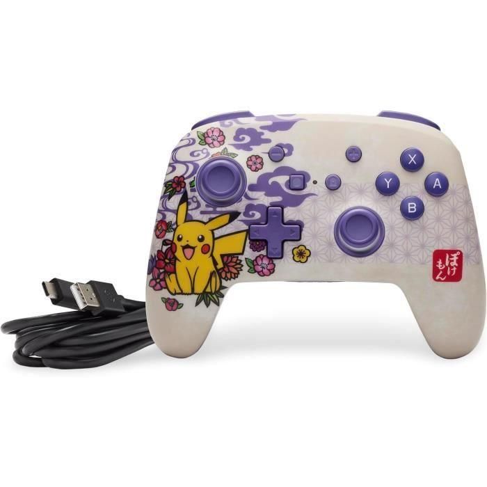 Mando inalámbrico - POWER A - Nintendo Switch - Pikachu Blossom 2 Mando inalámbrico - POWER A - Nintendo Switch - Pikachu Blossom 2