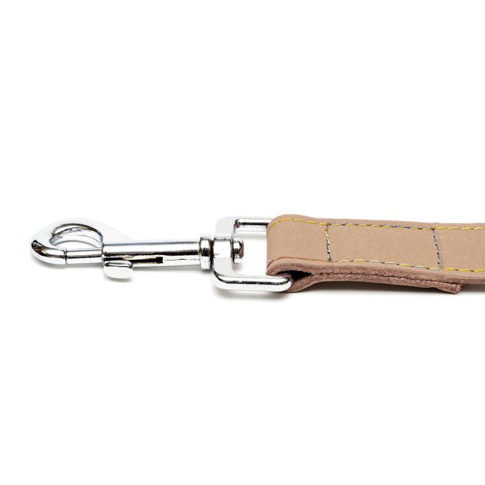 Gloria Correa Oasis para Perro, Cuero de Alta Calidad con Costuras Reforzadas, Mosquetón Robusto y Seguro, 100 cm x 21 mm Blanco 3 Gloria Correa Oasis para Perro, Cuero de Alta Calidad con Costuras Reforzadas, Mosquetón Robusto y Seguro, 100 cm x 21 mm Blanco 3