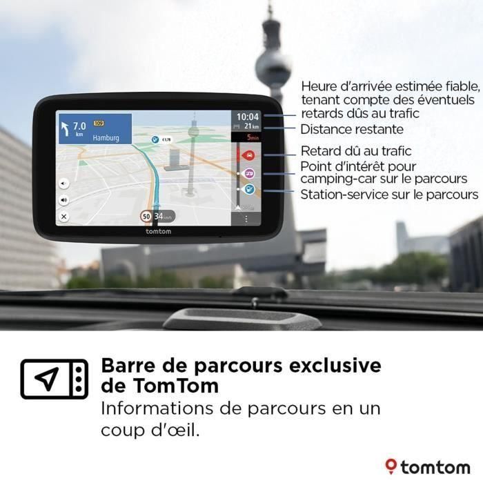 TomTom TOM0636926107716 GPS GO Camper Tour Segunda generación para autocaravanas y caravanas Pantalla de 6 pulgadas 5