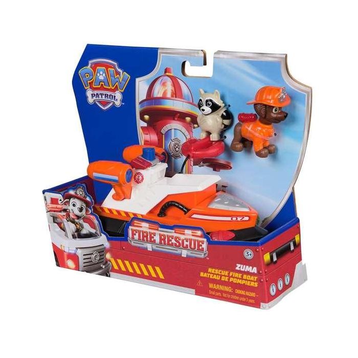 Vehiculo paw patrol fire rescue. 20,3x25,4x8,13 cm. - modelos surtidos 35