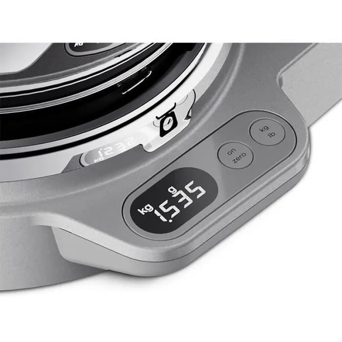 Kenwood KVC85.124SI Robot Pastelero Multifunción Chef Baker 1200W con Báscula Integrada 6kg y 2 Cuencos 5L y 3.5L - Plata 3 Kenwood KVC85.124SI Robot Pastelero Multifunción Chef Baker 1200W con Báscula Integrada 6kg y 2 Cuencos 5L y 3.5L - Plata 3