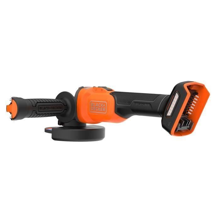 BLACK&DECKER BCG6L8N-XJ Amoladora Angular Inalámbrica Sin Escobillas 18V 115mm - Batería No Incluida 2